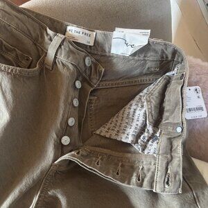 We The Free, Free People Eden Slouch jeans, size 26, color - Lasso
